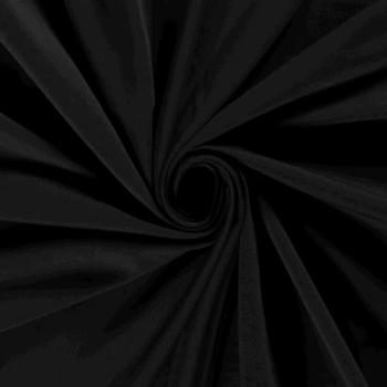 Polyester Sportjersey schwarz